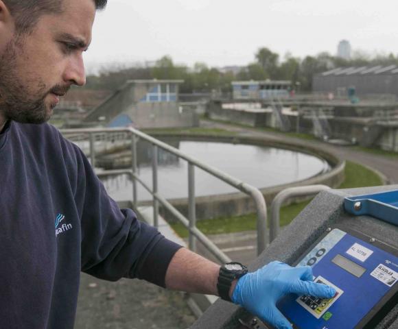 controle zuiveringsinstallatie