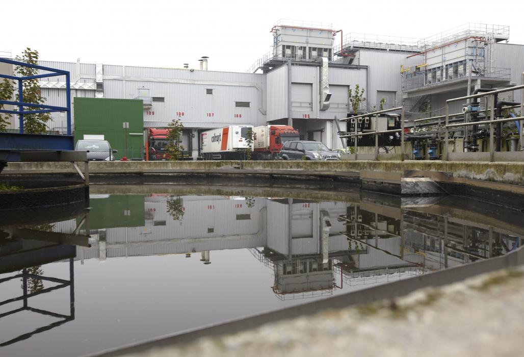Waterzuiveringsinstallatie voor de Colruyt Group