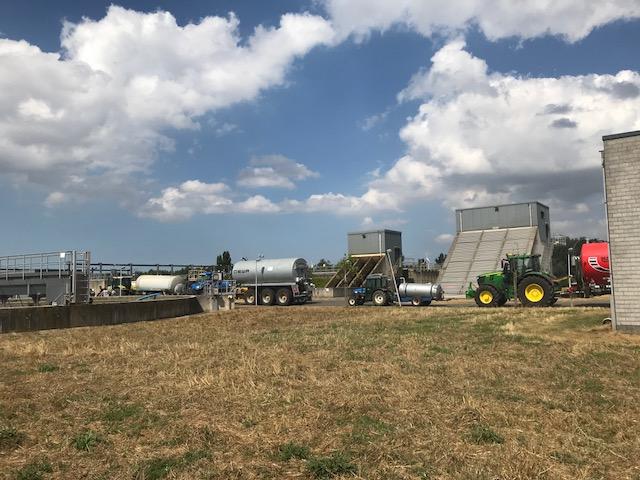 Ophaling effluent door landbouwers